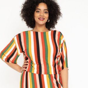 Eloquii shirt with v-neck back